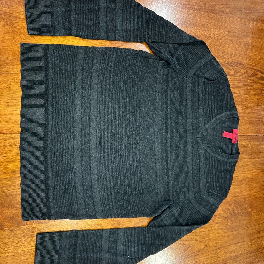 Alfani Black V-Neck Sweater for Men